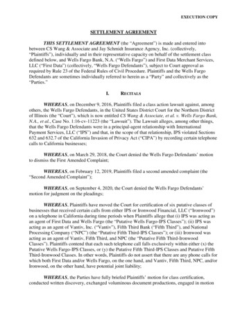 CHICAGO-#3043961-v1-Wang Settlement Agreement (Execution Copy)