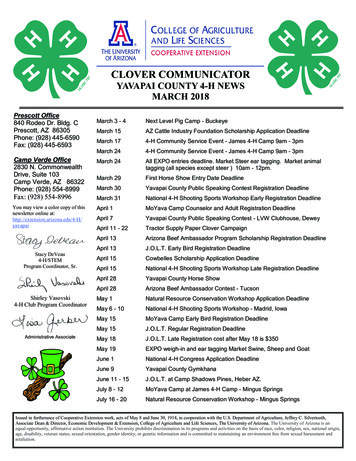 CLOVER COMMUNICATOR - Extension.arizona.edu