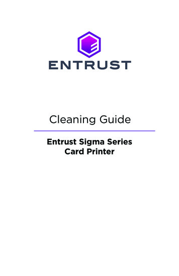 Cleaning Guide - Entrust 