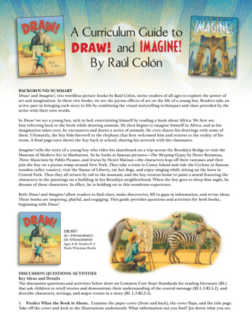 A Curriculum Guide To DRAW! And IMAGINE! By Raúl Colón