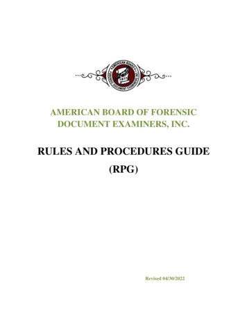 American Board Of Forensic Document Examiners, Inc.