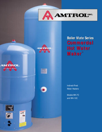Hot Water Maker: Hot Water Maker Brochure, Commercial