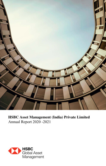 HSBC Asset Management (India) Private Limited