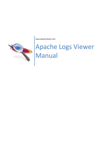 Apache Logs Viewer Manual
