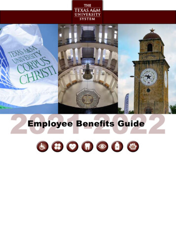 Benefits Guide - Texas A&M University System