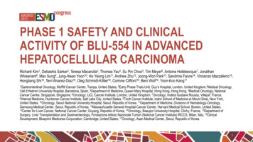 PHASE 1 SAFETY AND CLINICAL ACTIVITY OF BLU-554 . - Blueprint Medicines