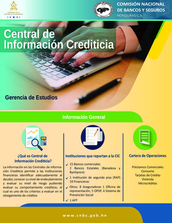 Central De Información Crediticia