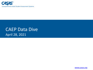 CAEP Data Dive - Sbcc.edu