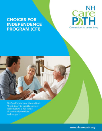 Choices For Independence Program - New Hampshire