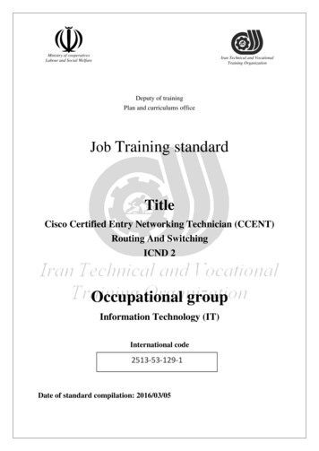 Job Training Standard - Sharif-it 