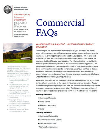 A Consumer Information Brochure Published By The Commercial