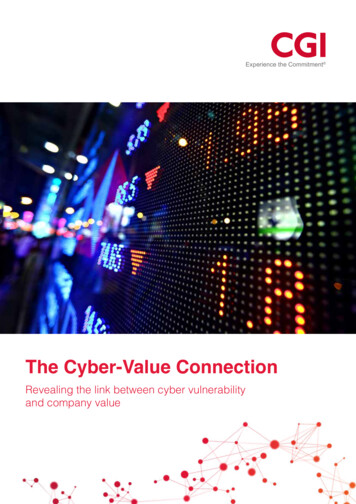 The Cyber-Value Connection - CGI 