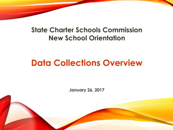 State Charter Schools Commission New School Orientation