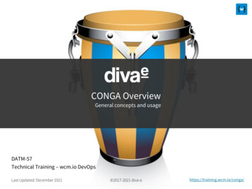 CONGA Overview