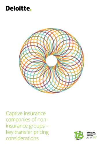 Captive Insurance - Deloitte