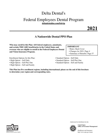 Delta Dental's Federal Employees Dental Program - BENEFEDS