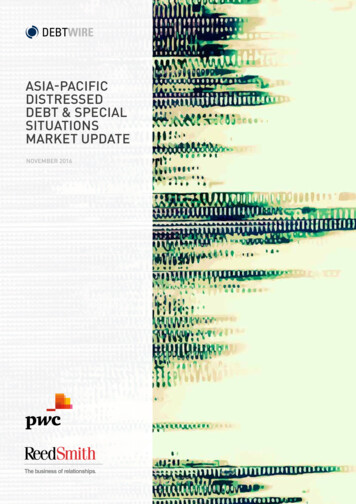 ASIA-PACIFIC DISTRESSED DEBT & SPECIAL SITUATIONS MARKET UPDATE - Debtwire