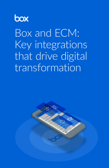 Box And ECM: Key Integrations That Drive Digital Transformation