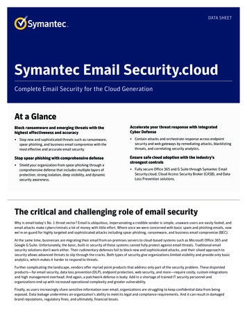 Symantec Email Security - Arrow