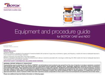 Equipment And Procedure Guide