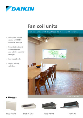 Fan Coil Units - Daikin