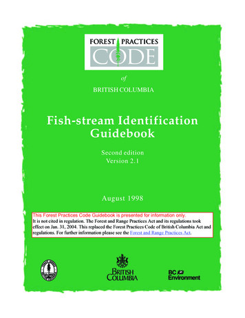 Fish-stream Identification Guidebook - Gov