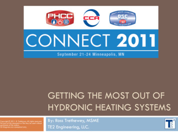 Getting The Most Out Of Hydronic Heating Systems