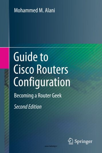 Guide To Cisco Routers Configuration - اموزش شبکه مجازی .