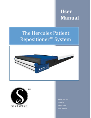 The Hercules Patient Repositioner System - Sizewise