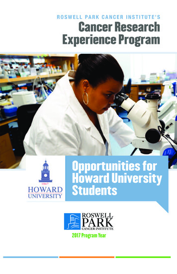 Opportunities For Howard University Students - Buffalo, NY
