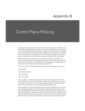 Control Plane Policing - Pearsoncmg 