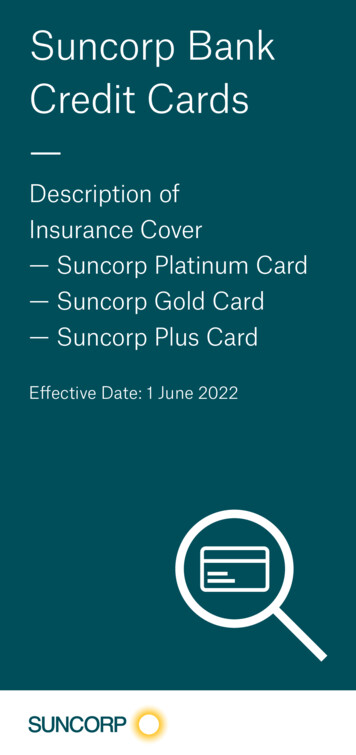 Suncorp Bank Credit Cards