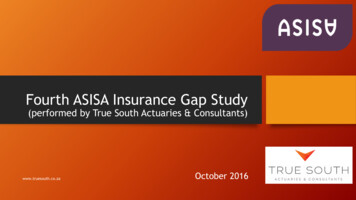 Fourth ASISA Insurance Gap Study