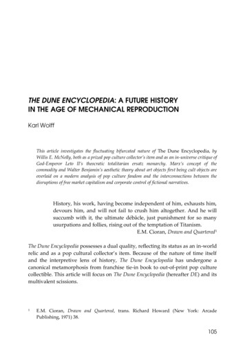The Dune Encyclopedia: A Future History In The Age Of Mechanical .