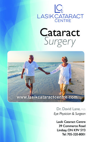 Cataract Surgery - LASIK Cataract Centre