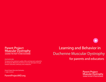 Learning And Behavior In Duchenne Muscular Dystrophy