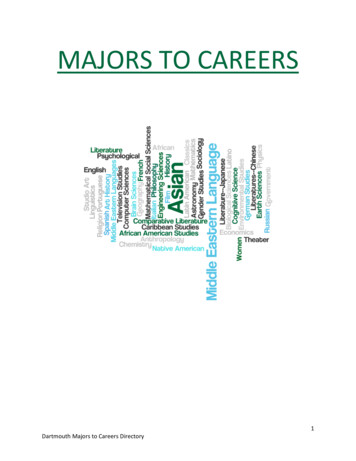 Majors To Careers - Wpmu Dev