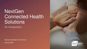 NextGen Connected Health Solutions - CHCANYS