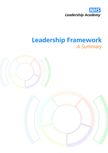 67830 Leadership Framework Summary Layout 1
