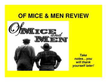 Of Mice & Men Review