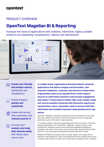 OpenText Magellan BI & Reporting Product Overview OpenText