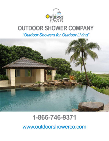 1-866-746-9371 - Outdoor Shower Company