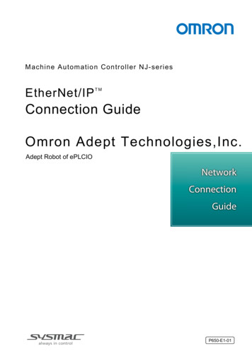 EtherNet/IPTM Connection Guide Omron Adept Technologies,Inc.