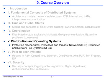 0. Course Overview - School Of Informatics