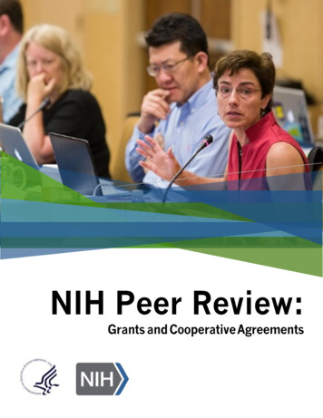 NIH Peer Review