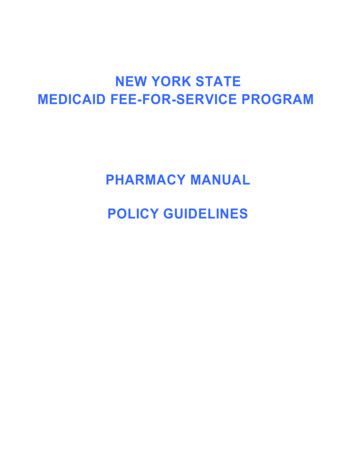 Pharmacy Policy Guidelines - EMedNY