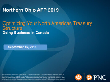 Optimizing Your North American Treasury Structure