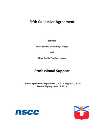 Fifth Collective Agreement - Microsoft
