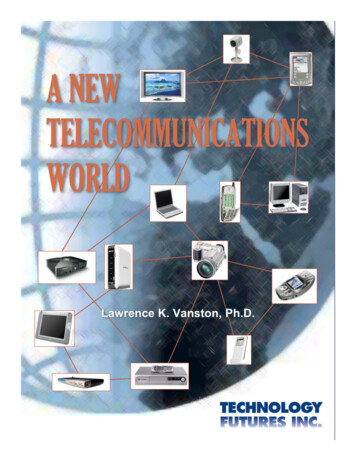 A New Telecommunications World - Tfi