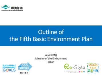 Outline Of The Fifth Basic Environment Plan